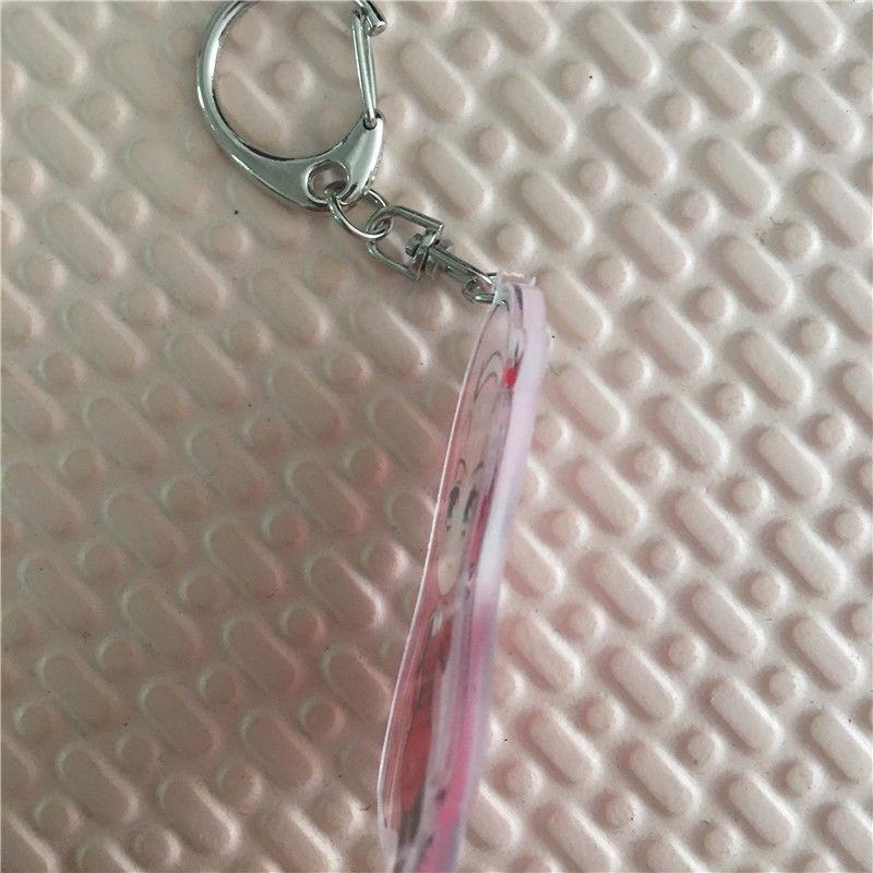 Ditf Darling In The Franxx Keyring Zero Two 002 Acrylic Keychain Premium Quality Gift For Anime Lovers