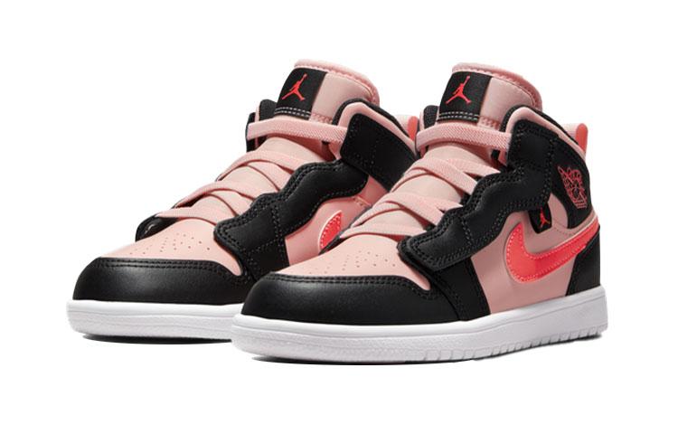 Air Jordan 1 Mid ALT PS 'Black Pink Crimson'