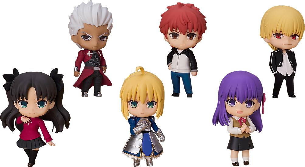 Good Smile Company Nendoroid Surprise night Plastic Painted Figures Fate/stay Non-scale (6-pack box)