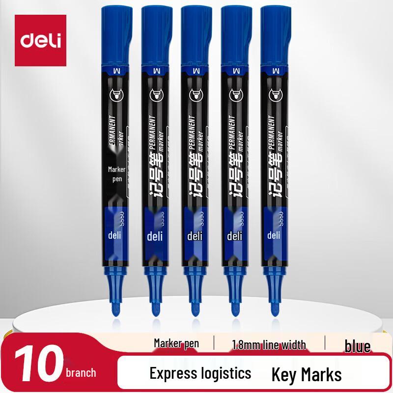 Deli S550 Oil-Based Marker Pen