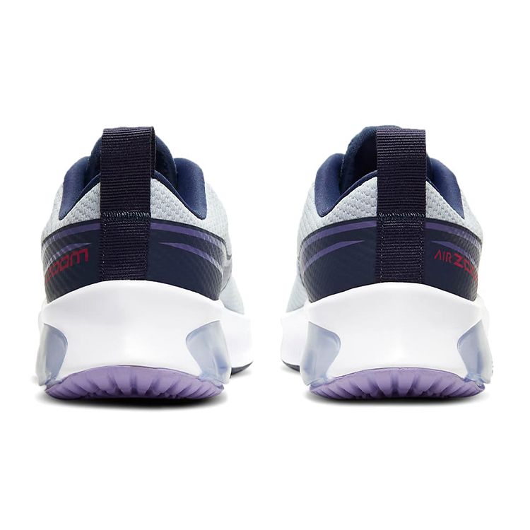 Nike Air Zoom Arcadia GS Football Grey Purple Pulse Kids Sneakers CK0715-006