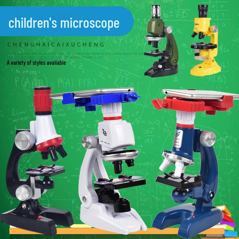 High-Definition Educational Microscope Toy for Primary School Students