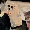 Colorful Bear Head Mobile Phone Case Suitable for Apple 15 Feather Yarn Iphone13 Anti Fall 14 Korean 16 Promax Cartoon