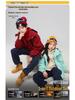 Children's 3-in-1 Ski Suit: Detachable Outdoor/Class Uniform for Primary & Kindergarten