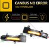 2PCS LED Dynamic Turn Signal Light Mirror Indicator Blinker Lamp for Mitsubishi Outlander GF GG ZJ ZK ZL 2013-20, Lancer 2016