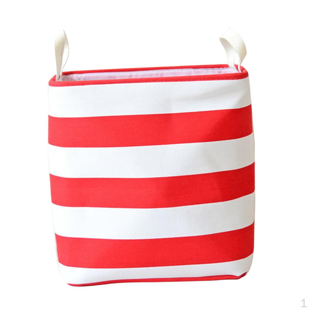 

Storage Buckets Clothes Basket Hamper Cosmetic Kids Toys Box PICK червоний