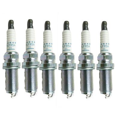 6Pcs Laser Platinum Spark Plug For Nissan Infiniti # 22401-5M015 PLFR5A11 VQ35DE