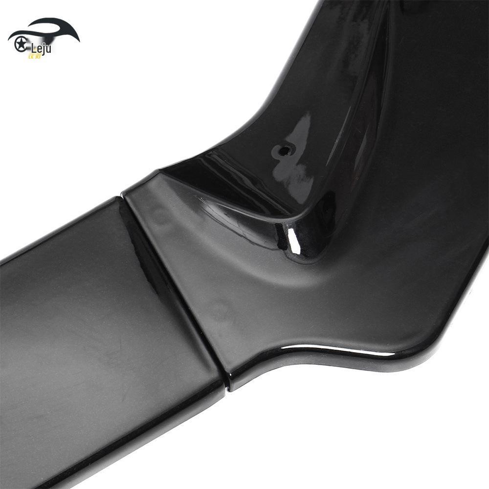 Gloss Black Front Lip Splitter Kit for 2019 Ford Focus