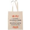 Tote Bag - PLANETEE - Another Great Zouz - Fairtrade Cotton - Beige - Printed In France