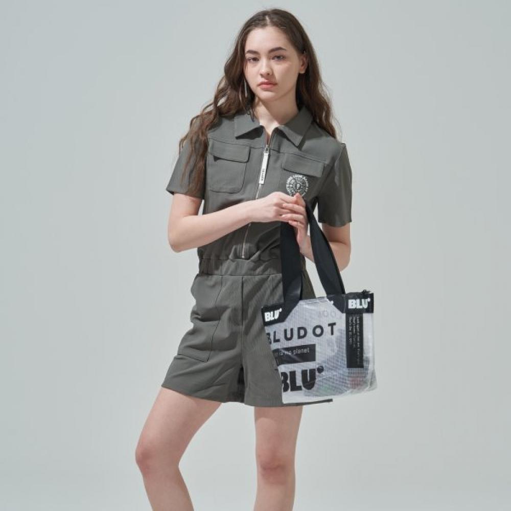 Blu Dot Short Sleeve Jumpsuit Kh 085