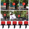 5-50M Drip Irrigation with 1/4" Nozzles for Flower, Automatic Garden Watering System Kit,Vegetable, Bonsai, Pot Plants & Lawn