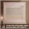 Premium Langlebiges Kein-Aufbau Jurten-Stil Vollboden Anti-Sturz Moskitonetz für 120/150/180/200cm Betten, Sicher für Kinder & Babys, Ideal für den Heim-Schlafzimmergebrauch