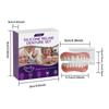 Silicone Reline Denture Set Denture Repair Kit Wear-Resistant Fake Teeth Kit Non-Toxic Denture Silicone Liners for Men and Women
