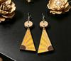 Korean-Style Irregular Design Retro Earrings - Trendy, High-End Niche Ear Accessories
