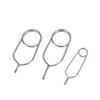 Reliable Stainless Steel Hackle Pliers with Feather Wrapping Clips for Fly Tying and Fishing Adventures