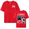 Rapper J Abecia La Verdad Album Tour Graphic Tshirt Mens Clothing Fashion Hip Hop Music T Shirts Oversized 100 Cotton T Shirt