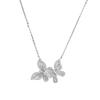 [AVANCE] Butterfly Necklace for Women, Sparkling Stone, Popular, Cute and Stylish