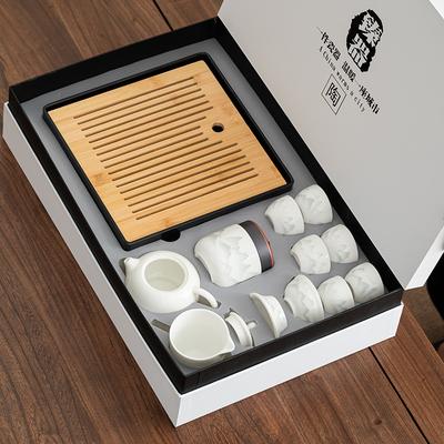 Household Simple Tea Set Dry Brewing Melamine Tea Tray Ink Wind Set