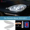 Per Porsche Cayenne 958 Macan Panamera 971 Taycan 911 Pellicola Protettiva Fari Auto Vinile Oscurato Nero Fumè Adesivo Trasparente