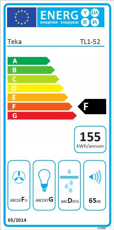 TEKA TL1-52 INOX hood
