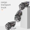 1/32 Simulations-Container-LKW Trägheits-Transportfahrzeug Baufahrzeug Kinderspielzeugauto Junge Großer LKW Rückziehauto