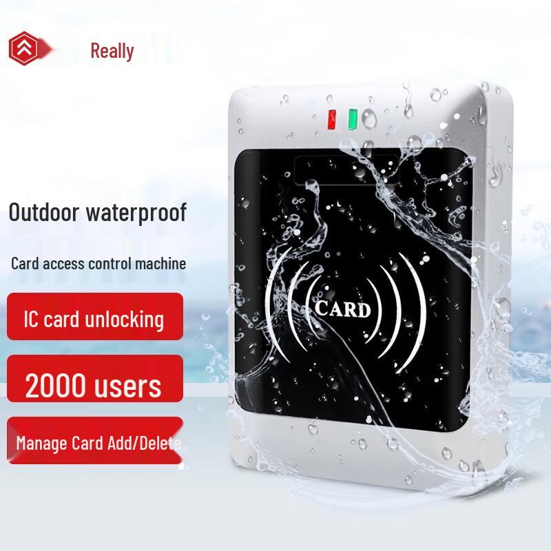 Realand X12C IC Card Access Control Machine CN Plug (adapter Included)