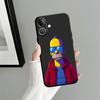 Fun S-simpsons Funda Phone Cover Phone Case for Apple iPhone 16 12 15 Pro 7 8 11 17 Pro Max XR XS MAX 13 14 Air