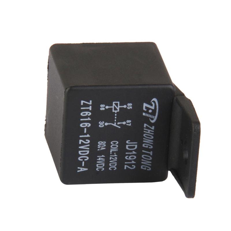 Auto Automotive DC 12V 80A 80 AMP Relay Relays 4 Pin