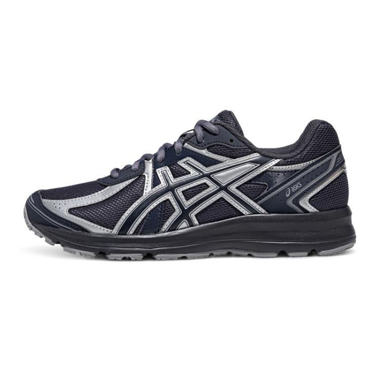 ASICS JOG 100S Trainingsschuhe Unisex Niedrig geschnitten Graphitgrau/Schwarz 37