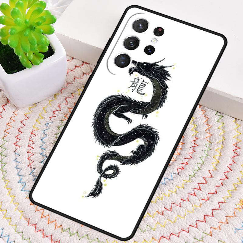 The Chinese Zodiac Dragon Colorful Phone Case For Samsung Galaxy note 10 pro S26 S25 S24 S23 S22 Ultra Plus S21 FE S20 Cover