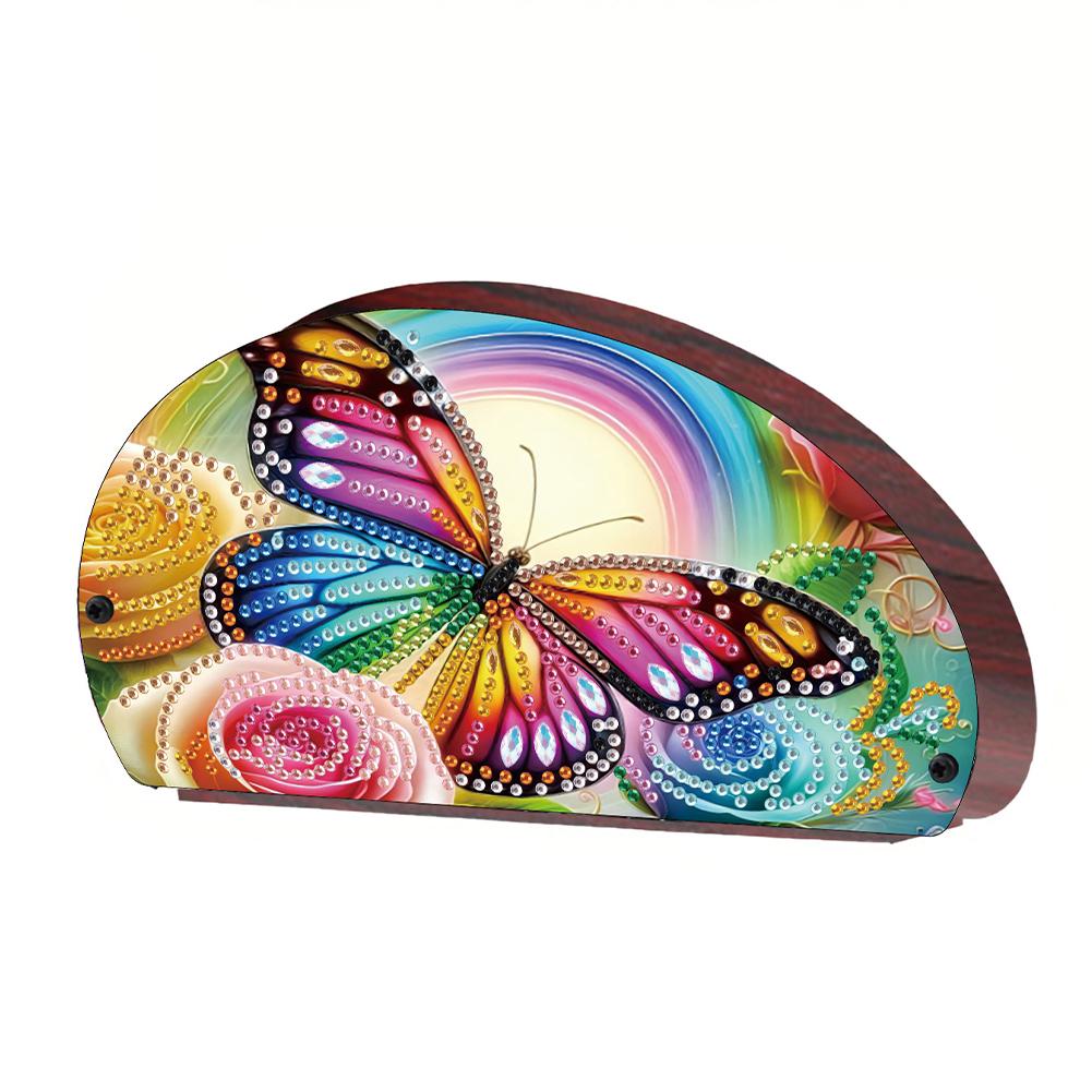 Wooden Flowers DIY Rhinestones Storage Holder Diamond Painting Storage Rack Diamond Painting Organizer Rack for Remote Control