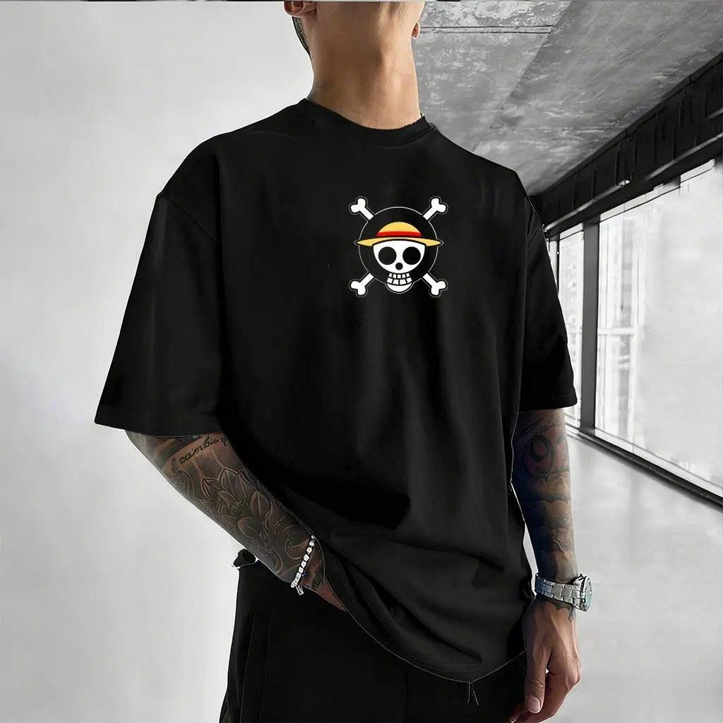 Tričko Muži Ženy 2026 Léto Y2k Oblečení Streetwear Oversized Bavlněné Tričko Ležérní S Grafickým Potiskem Krátký Rukáv