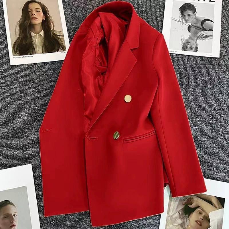 Bright Colored Mini Suit Jacket for Women In Spring and Autumn, Korean Version, Versatile Temperament, Small and Casual