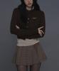NEWALRIN Highteen Belt Ribbon Pleats Skirt(3Colors)