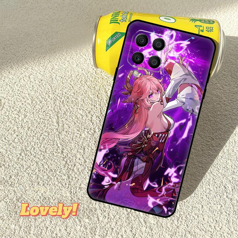 Genshin Impact Yae Miko Case For Samsung Galaxy M52 M36 M06 M16 M56 M33 M15 M55 M31 M13 M12 M14 M53 M32 M35 M34 M54