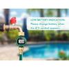 High Accuracy Digital Water Flow Meter Measure Water Consumption and Flow Rate for Outdoor Garden Watering/RV Water Tank Filling