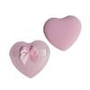 Heart-Shaped Cotton Candy Puff for Cushion Foundation - Dry & Wet Use Makeup Tool.