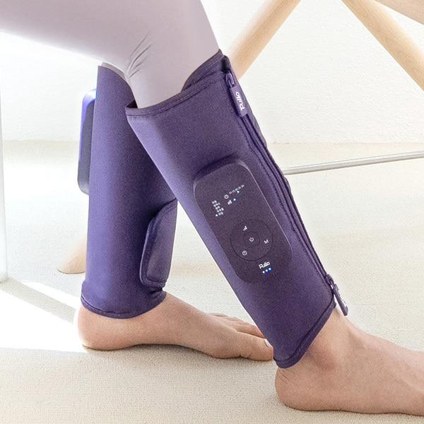 [PULIO V3] Kabelloser Wadenmassagegerät in Profi-Qualität mit dreifacher Luftzellentechnologie – Intensive Tiefengewebsentspannung & 3-stufige Wärmetherapie