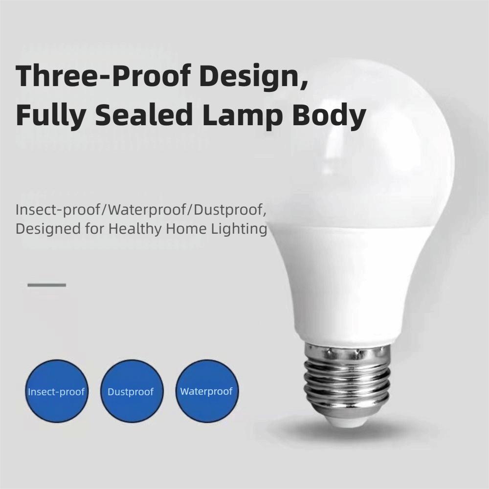 Weißes Licht LED-Glühbirne E27 Energiesparlampe Ultrahelle Lichtlampen Haushalt