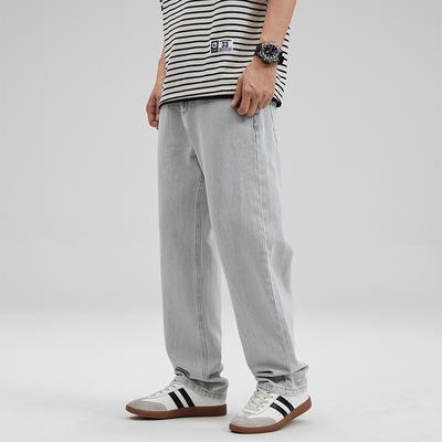 Nieuwe Stijl Mannen Lente Losse Grote Maat Mooie Casual Broeken Rechte Broek