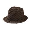 Outdoor 2025 new hollow bucket hat summer breathable sunscreen hat women's thin sunshade quick-drying bucket sun hat straw hat