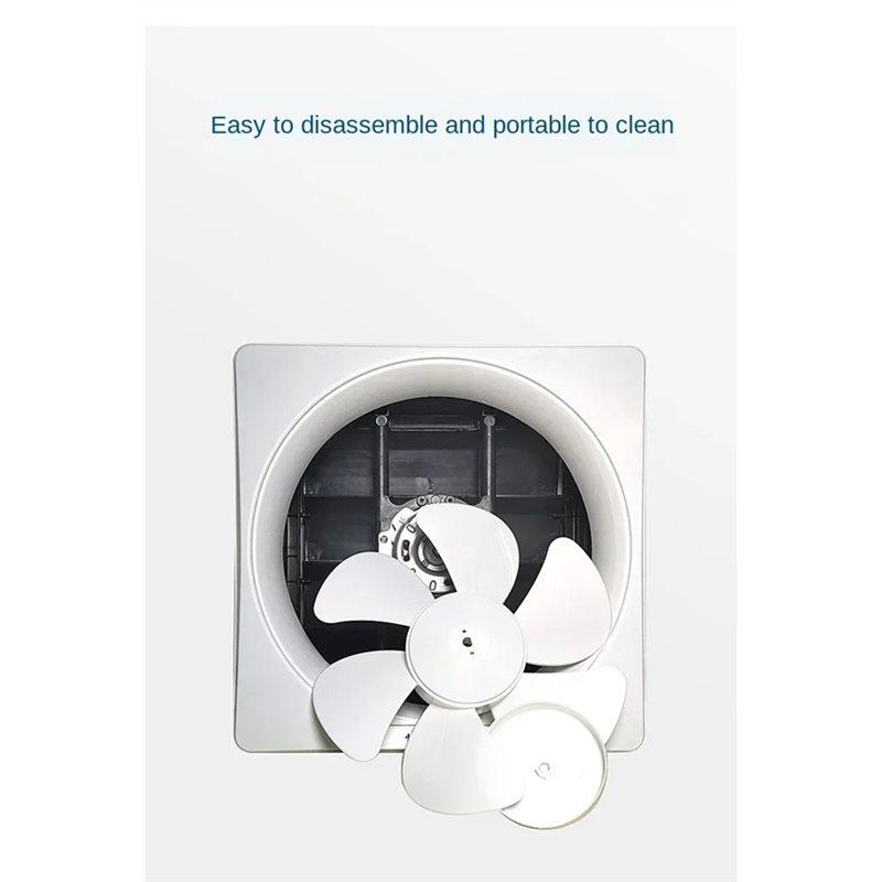 Premium-Ventilation Fan Exhaust Fan Kitchen Powerful Household Silent Wall Bathroom Window US Plug