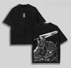 Retro Heavy Limited Guts X Berserk Beast Of Darkness Anime Clothing Double Print