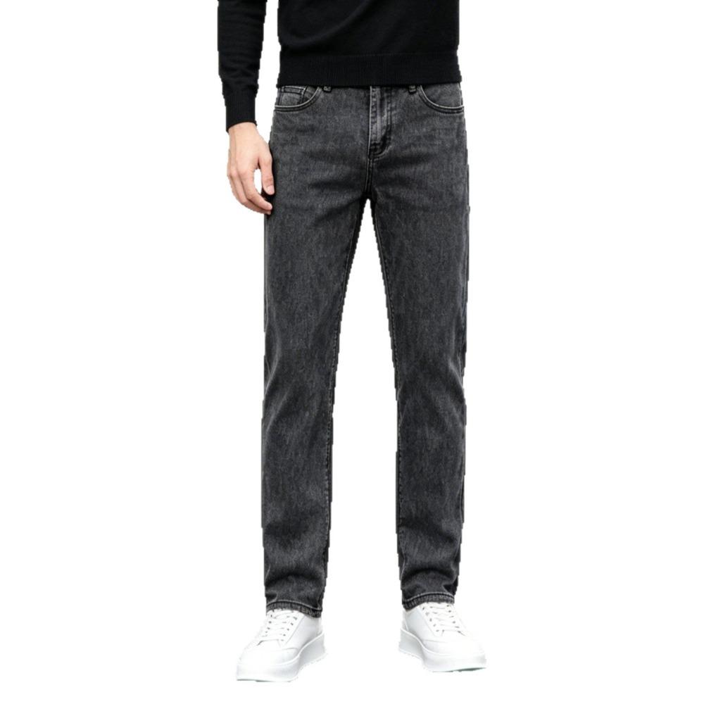 Men’s Jeans: Trendy, High-street, Minimalist, Elegant, Classic, Business-style, Stretch, Slim-fit, Straight-leg Trousers