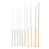 10PCS Nozzle Cleaning Needles Stainless Steel Nozzle Cleaning Tool Kit for 3D Printer Extruder Accessories 0.15‑1.0mm