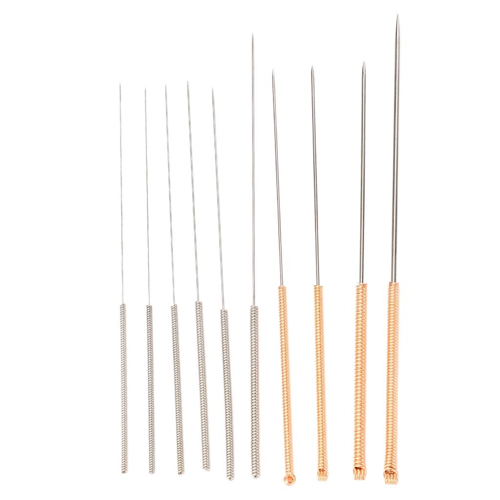 10PCS Nozzle Cleaning Needles Stainless Steel Nozzle Cleaning Tool Kit for 3D Printer Extruder Accessories 0.15‑1.0mm