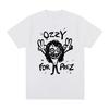 Ozzy Osbourne T-shirt Graphic Printing Tee-shirt Short Sleeve Fashion Hip Hop Tshirt Women Clothes High Quality