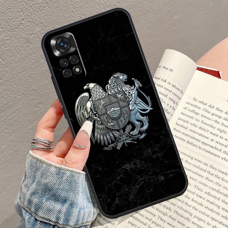Armenia Armenian Flag Case For Xiaomi Redmi Note 10 Pro 8 9 10 11 12 Turbo 9S 10S 11S 12S Redmi 10C 9C 12C Funda