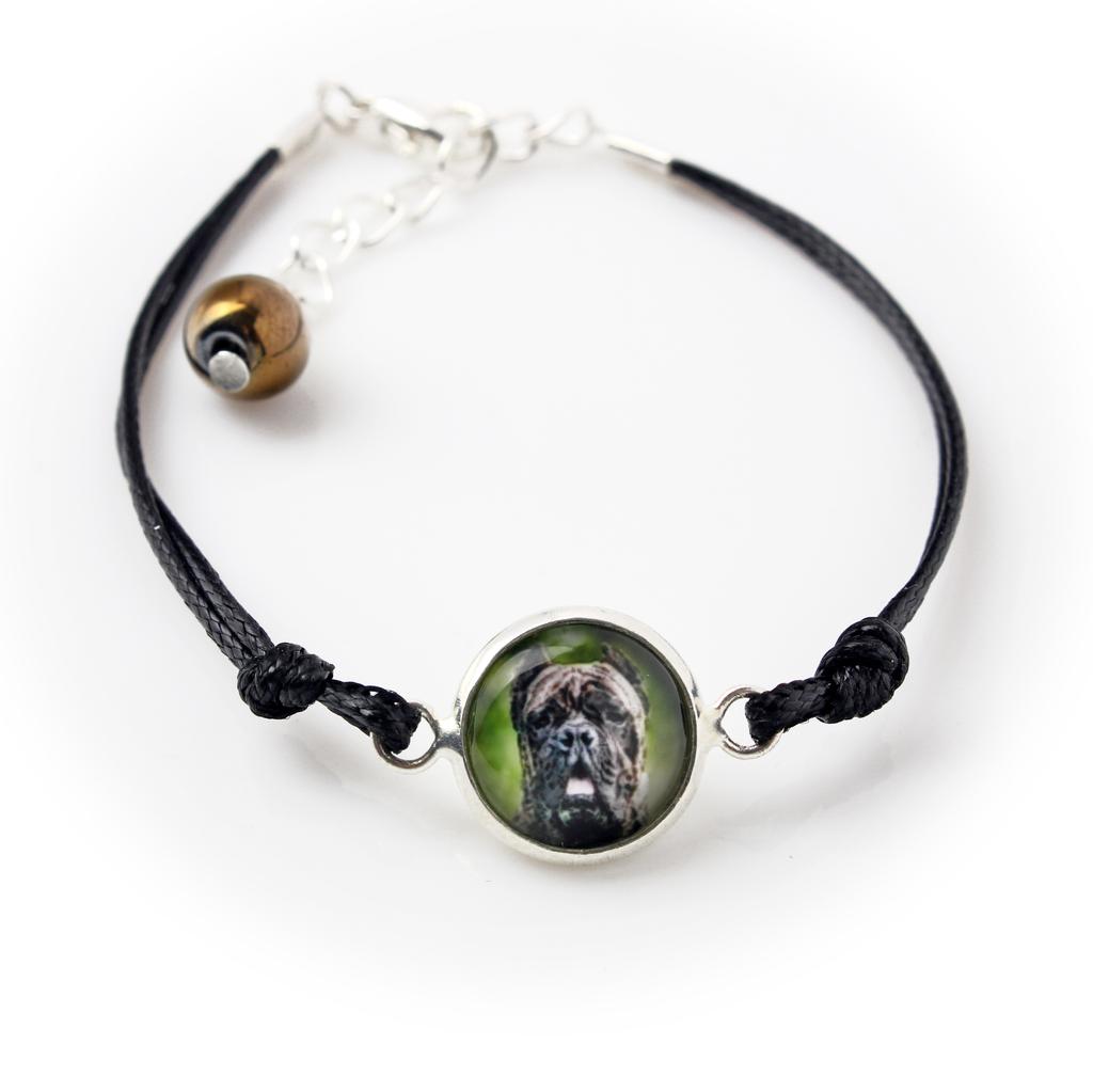 Cane Corso, Italian Cane Corso - bracelet with your photo handmade, unique jewelry from the Art-Dog brand