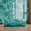 Gold-Plated Marble-Style Waterproof Wall Stickers for TV Backgrounds